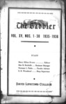 The Babbler Volume 15 (1935-1936) by Lipscomb University and Mary Ellen Evans