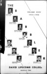 The Babbler Volume 35 (1955-1956) by Lipscomb University, Peggy Miller, Cornelia Turman, Mary Lou Carter, Anita Quandt, Benny Nelms, and Bill Banowsky