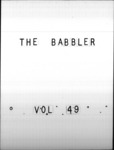 The Babbler Volume 49 (1969-1970) by Lipscomb University, Gerald Jenkins, Lee Maddux, Linds Bumgardner, Randal Burton, and Deby Samuels