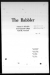 The Babbler Volume 55 (1975-1976) by Lipscomb University, Larry Bumgardner, Charlotte Walker, Karen DeHart, and Betty Corlew