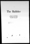 The Babbler Volume 56 (1976-1977) by Lipscomb University