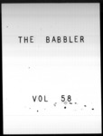 The Babbler Volume 58 (1978-1979) by Lipscomb University
