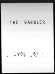 The Babbler Volume 61 (1981-1982) by Lipscomb University