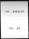The Babbler Volume 65 (1985-1986) by Lipscomb University