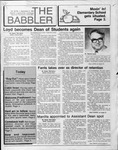 The Babbler Volume 66 (1986-1987) by Lipscomb University