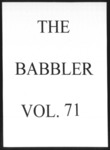 The Babbler Volume 71 (1991-1992) by Lipscomb University