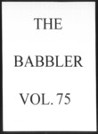 The Babbler Volume 75 (1995-1996) by Lipscomb University