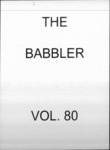 The Babbler Volume 80 (2000-2001) by Lipscomb University