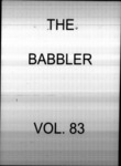 The Babbler Volume 83 (2003-2004) by Lipscomb University