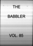 The Babbler Volume 85 (2005-2006) by Lipscomb University