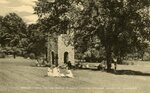 Brewer Tower with Students by Lipscomb University