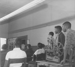 Civics Class, 1962. Clarence Stafford and Willie Tucker, seniors. by Nashville Christian Institute