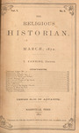 The Religious Historian, Volume 1, Issue 3 by Tolbert Fanning
